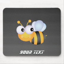 Cute Bee; Sleek Mousepad