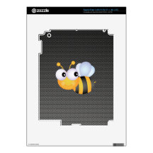 Cute Bee; Sleek Skins For iPad 3