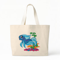Cute Betta Canvas Bag