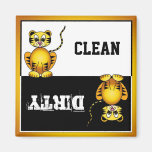 Cute Big Cat Dishwasher Magnet