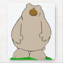 Cute Big Teddy mousepads