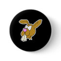 cute big teeth brown bunny rabbit buttons by doonidesignsanimals cute big teeth brown bunny rabbit buttons