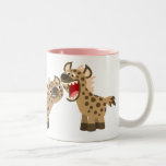 Cute Big-Teethed Cartoon Hyenas Mug mugs