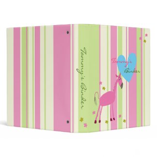 Cute Binder with Horse - TBA binder