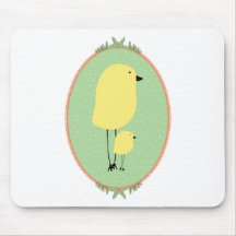 cute birdies mousepads