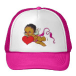 Cute Black African Cupid Hat