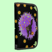 Cute Black Cat Halloween Stars Ghosts Pumpkins planners