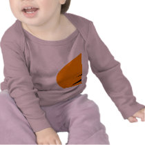 Cute Black Cat Heart 2-Sided Infant Longsleeve T Shirts