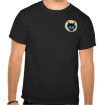 Cute Black Cat Moon 2-Sided Dark Shirts
