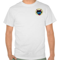 Cute Black Cat Moon 2-Sided Shirts