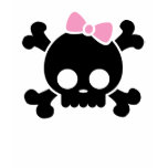 Cute Black Skull t-shirts