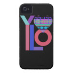 Cute Black Tribal YOLO  iPhone 4/4S Case iPhone 4 Case-Mate Case