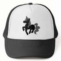 Cute Black Unicorn hats