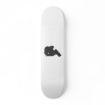 Cute black Whale Skateboard