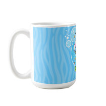 Cute Blonde Mermaid Personalized Mug