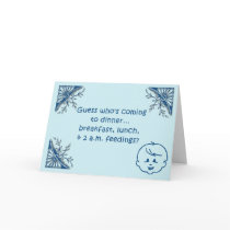 Cute Blue Baby Shower Invitation cards by postcardsfromtheedge Cute Blue Baby Shower Invitation cards