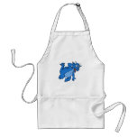Cute Blue Dragon aprons