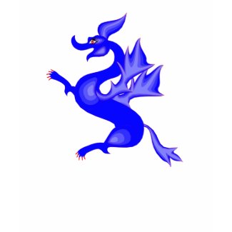 Cute Blue Dragon shirt
