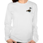 Birdorable Blue-footed Booby Women\'s American Apparel Fine Jersey Long Sleeve T-Shirt