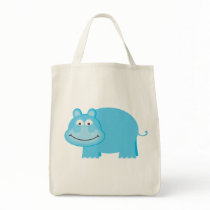 Cute Blue Hippo bags