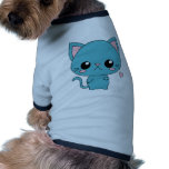 Cute Blue Kawaii Cat pet clothing