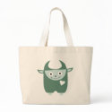 Cute Blue Monster bags