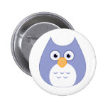 Cute Blue Owl Pins