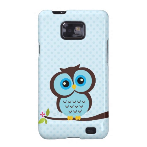 Cute Blue Owl Samsung Galaxy S2 Cases Zazzle 2521