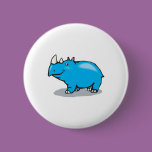 cute blue rhino