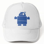 Cute Blue Robot Hat