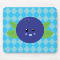 Cute Blueberry Mousepad