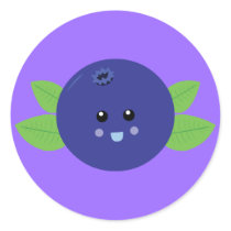 Cute Blueberry Stickers