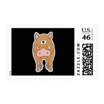 cute boar stamps