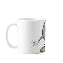 Cute Bowling Ball Player Coffee Mug
