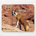 Cute Boxer Dog 1 mousepads
