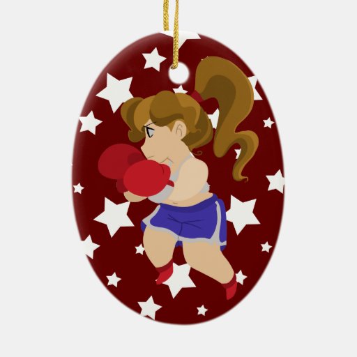 cute boxer girl christmas ornaments zazzle cute boxer girl christmas ornaments zazzle