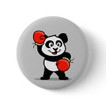 This cute little panda bear is ready for a boxing match! Panda wears boxing gloves in this cute original design. Makes a great gift for boxers or boxing fans.