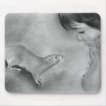 Cute Boy Rat Pet Mousepad mousepads