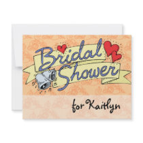 Cute Bridal Shower Melon Custom Invite