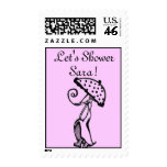Cute Bridal Shower Stamp