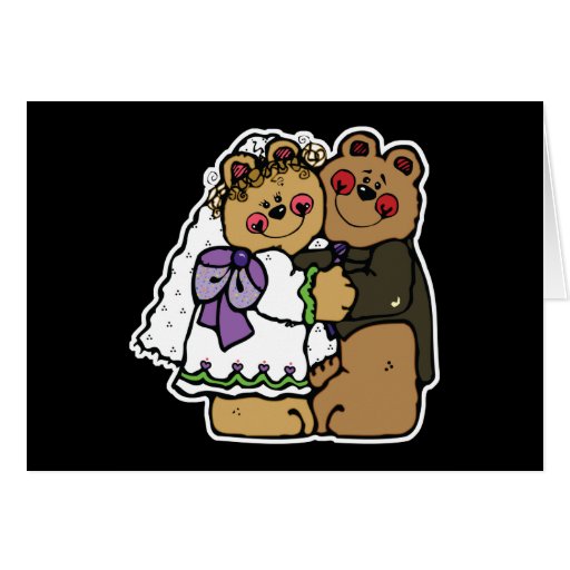 teddy bear bride and groom clipart - photo #43