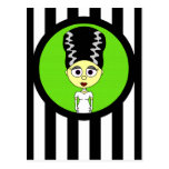 Cute Bride of Frankenstein Postcards