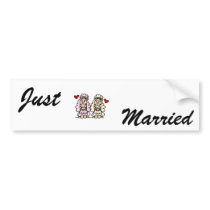 Cute Brides bumper stickers by samesexmarriage Cute Brides bumper stickers