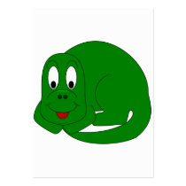 Cute Brontosaurus business cards