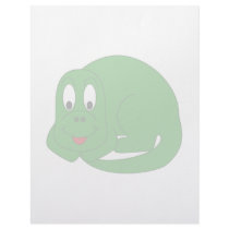 Cute Brontosaurus letterhead