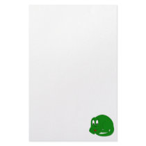 Cute Brontosaurus stationery