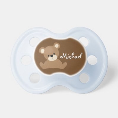 Cute Brown Bear BooginHead Pacifier