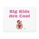 Cute Brown Bear Pink Sailor Hat Big Kids Are Cool postcards