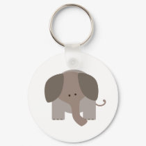 Cute Brown Elephant keychains by waltersroom Cute Brown Elephant keychains