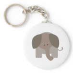 Cute Brown Elephant keychains